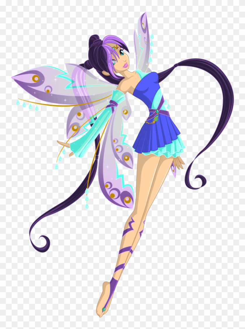 Free Magical Cartoon Fairies On A Transparent - Fairies Clipart #387298