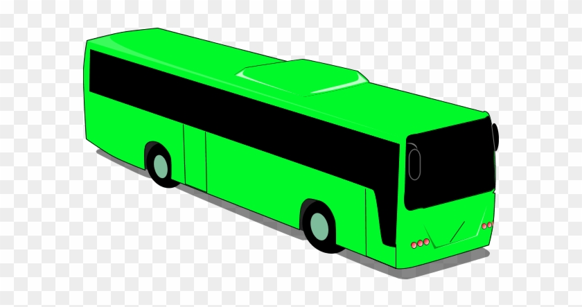 Green Buses Clipart - Green Bus Clipart #387364