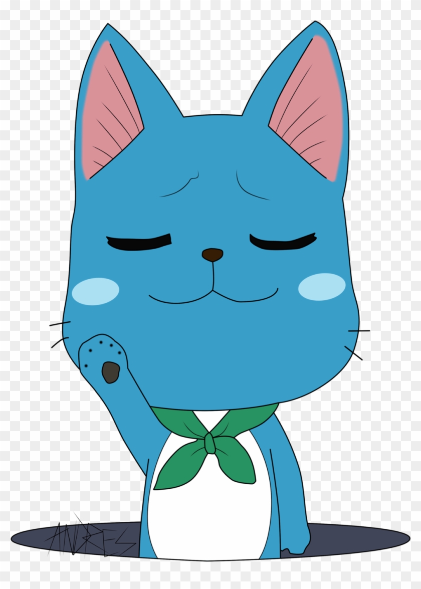 Happy Fairy Tail By Sasori Sanin-d6gyyos - Happy #387425