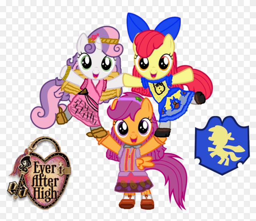 Yay By Thunderfists1988 We Are The Cutie Fairy Tale - Ever After High As My Little Pony #387437