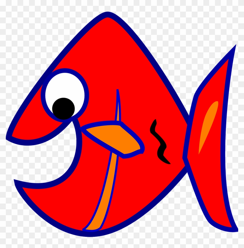 Exotic Fish Cliparts 13, - Peces Rojos Animados #387442