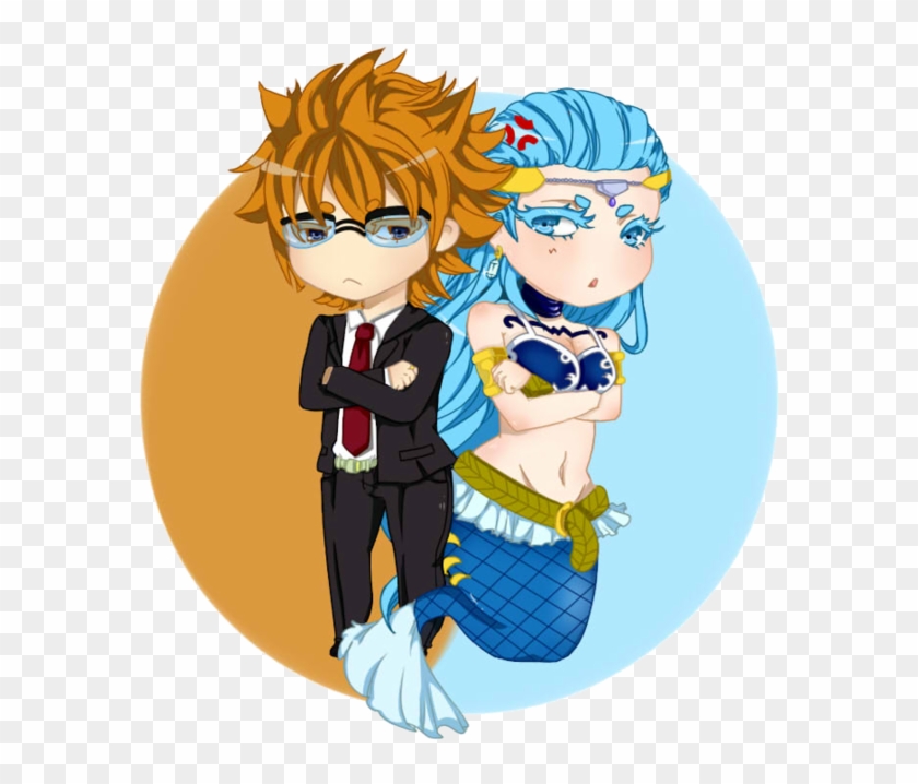 Chibi Leo And Aquarius By Captainnaners - Fairy Tail Leo And Aquarius #387457