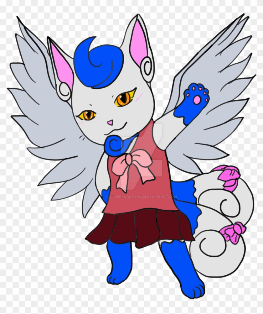 Female Meowstic Fairy Tail By Silverphantomlx Female - Cartoon #387510