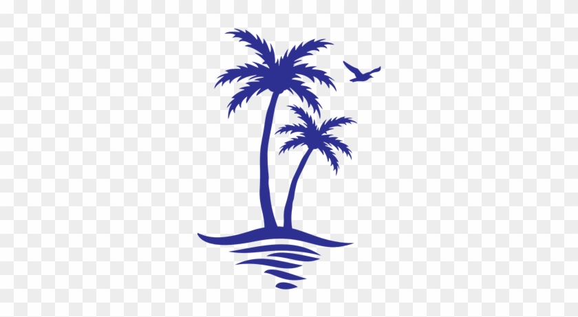 It's Your Retirement, Live It - Palm Tree And Beach Icon #387521