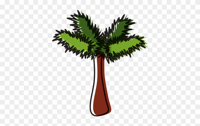 Palm Tree Pop Art Cartoon Icons By Canva Rh Canva Com - Palm Trees #387539