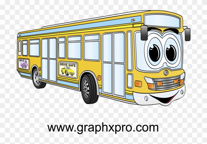 Buses, Cartoons, Animated Cartoons, Cartoon, Busses, - Public Bus Cartoon #387719