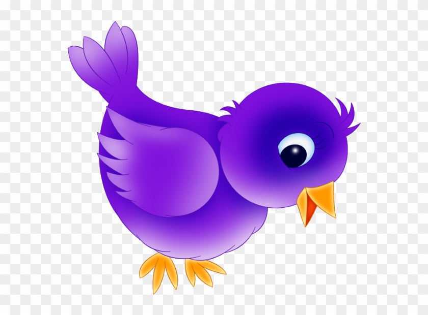 Amazing Cute Purple Bird Clip Art Dromggd Top With - Clip Art Cute Bird #387772