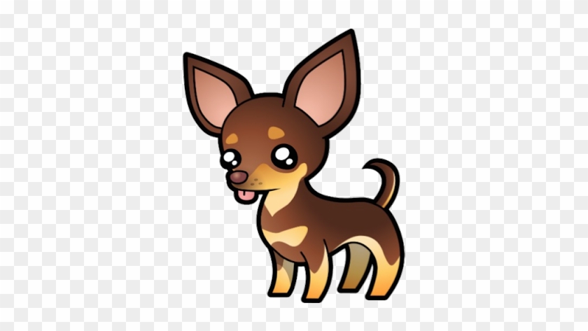 Chihuahua Clipart Cute - Cute Cartoon Chihuahua #387947