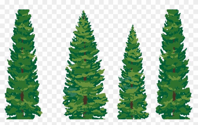 Transparent Pine Tree Clip Art #387949