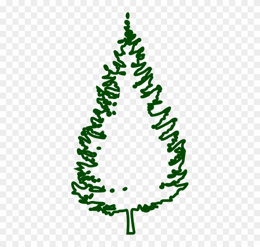 Christmas Tree Outlines - Tree #387964