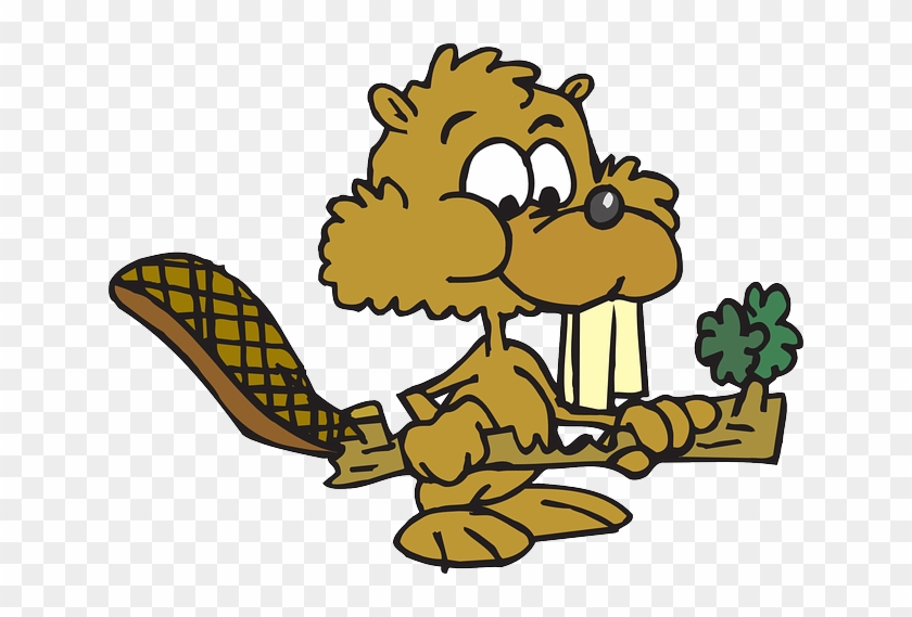 Twig Food, Cartoon, Beaver, Art, Eating, Animal, Twig - Cartoon Animals Eating Food #387994