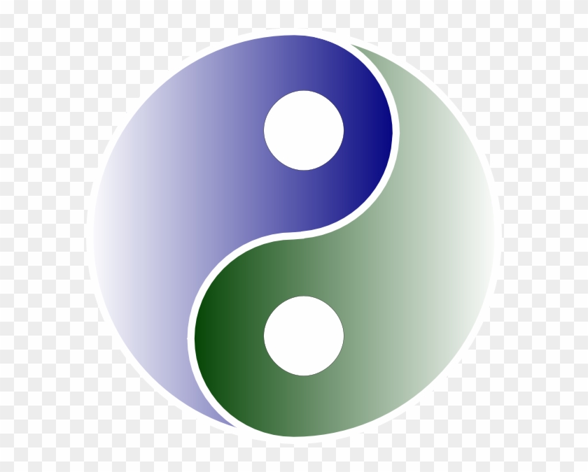 Yin Yang 18 Svg Clip Arts 594 X 595 Px - Yin Yang Gif Png #388009