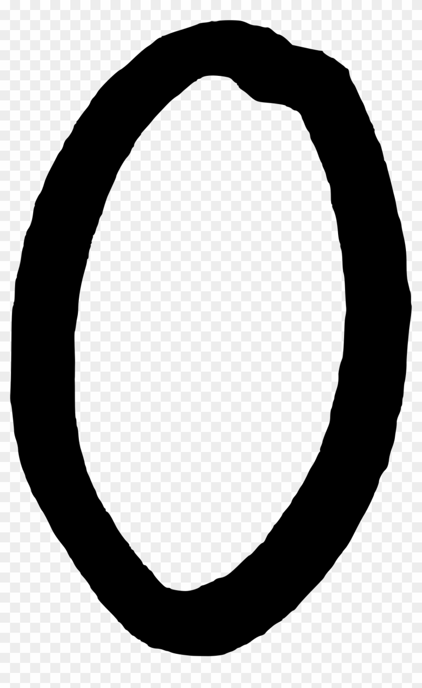 Number 0 Clipart - Map Circle Black Svg #388019