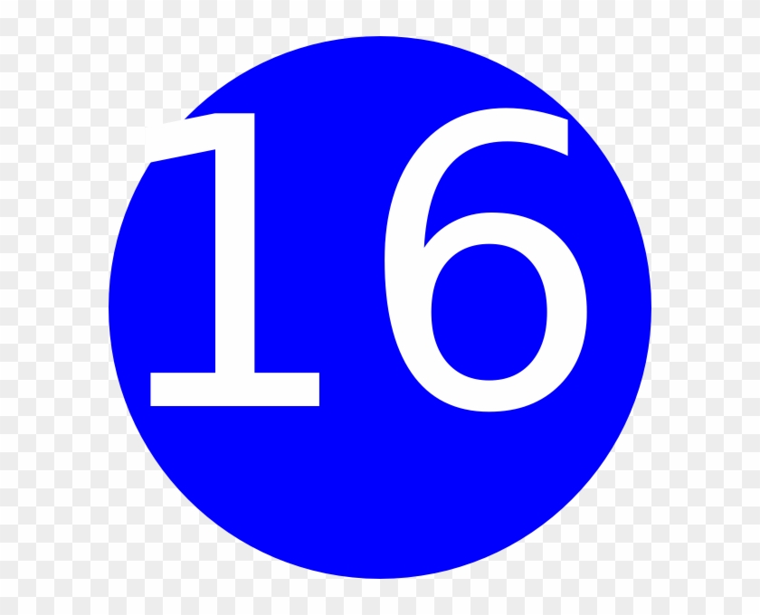 Number 16 Clipart #388062