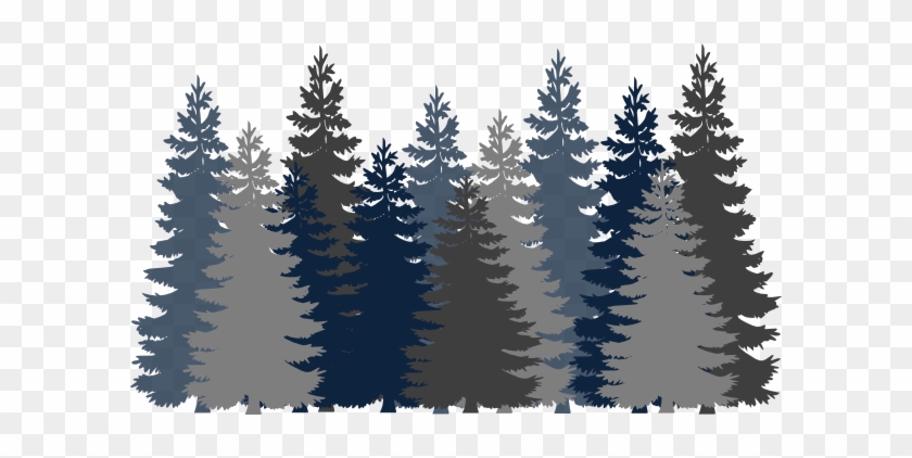 Pine Tree Clipart Forrest - Forest Clipart Png #388092