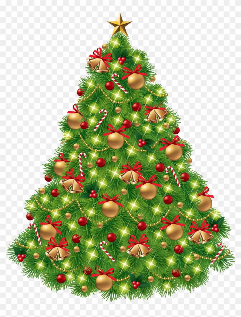 Christmas Tree Png Clipart - Christmas Tree Clip Art Transparent Background #388098