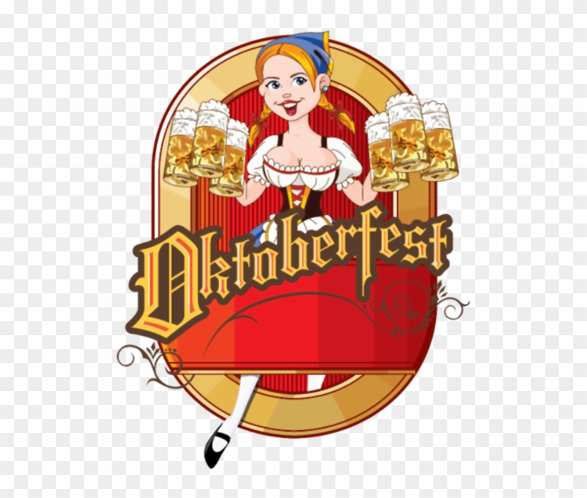 Oktoberfest Cartoon Pin Up Blond German Beer - Pin Up Girl Beer Png #388109