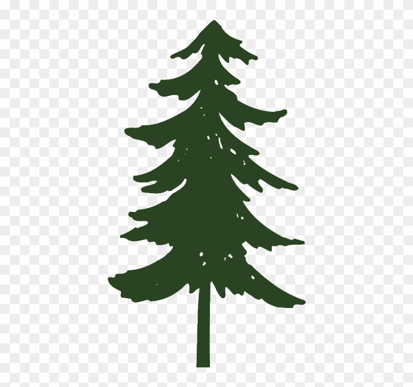 Pine Tree Silhouette Clipart Cliparting - Pine Tree Clip Art #388116