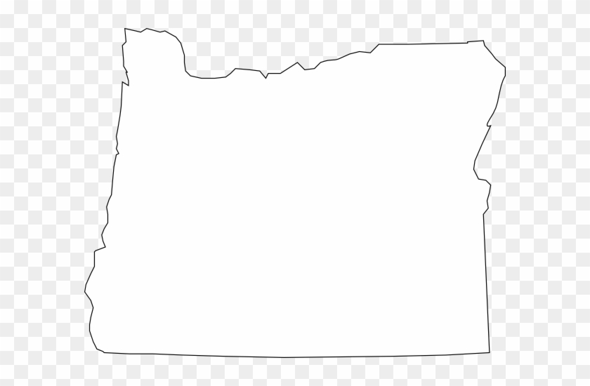 Oregon Clipart Oregon Outline - Oregon White Png #388231