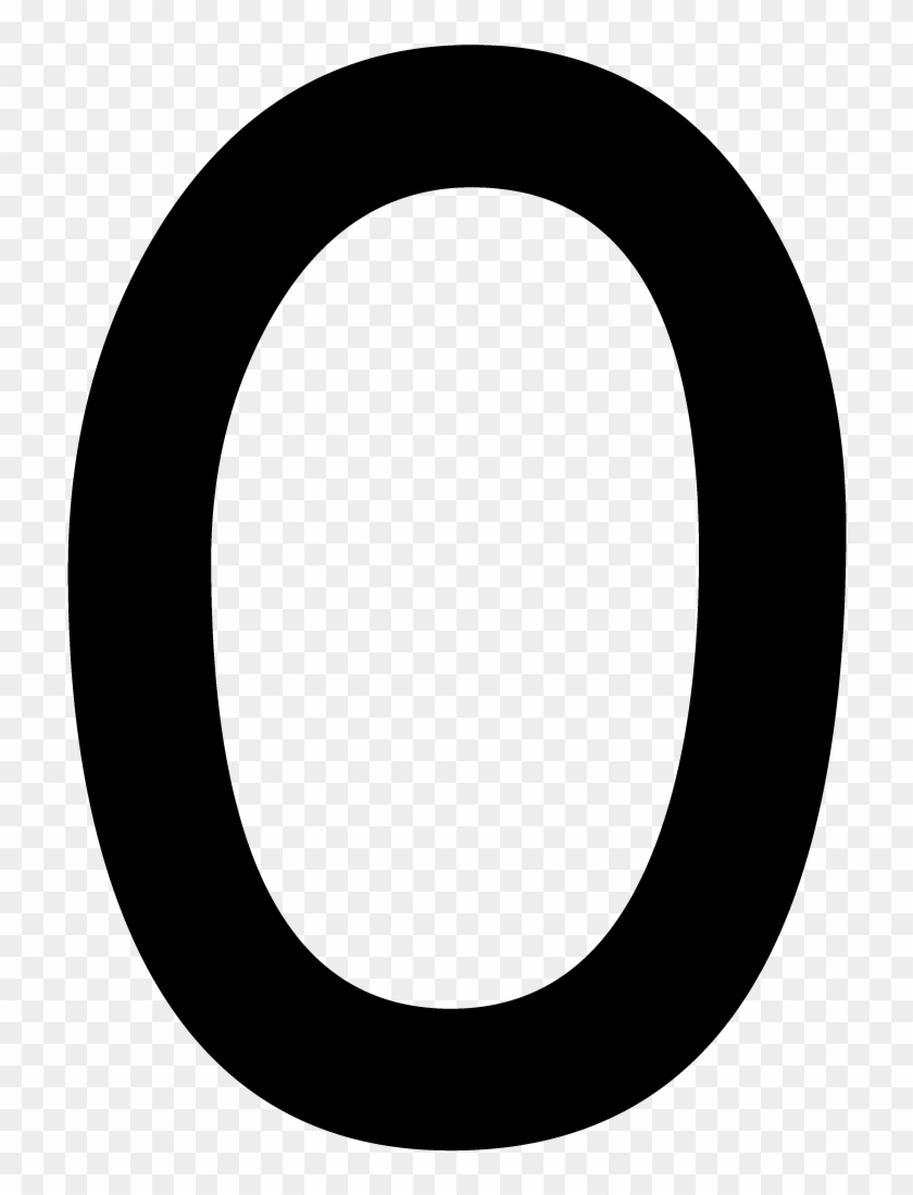 Number 0 Png - Letter 0 #388311