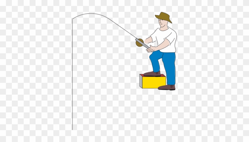 Man Fishing Png - People Fishing Clipart Transparent #388326