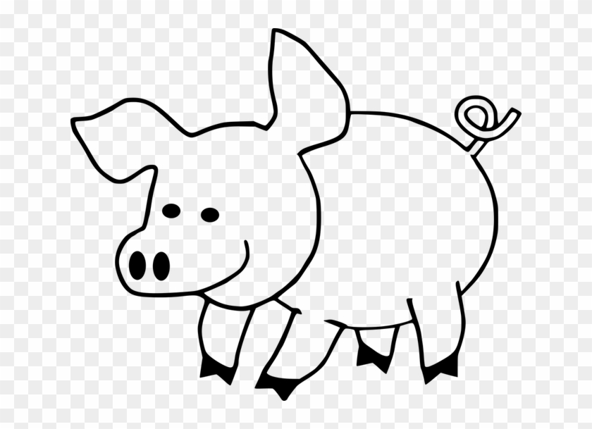 Cute Pig Coloring Pages #388346