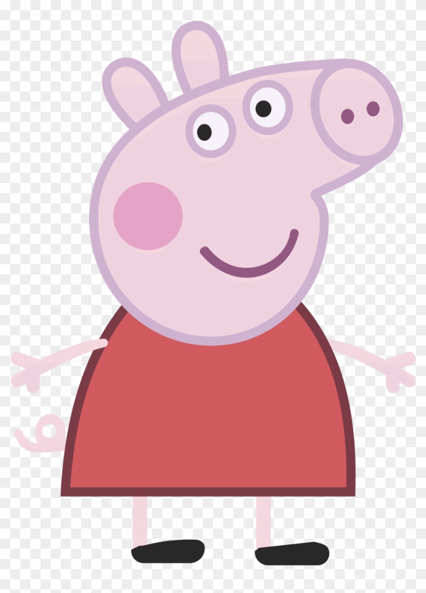 Picture Of Clip Art Of Pig Medium Size - Peppa Pig Svg File #388357