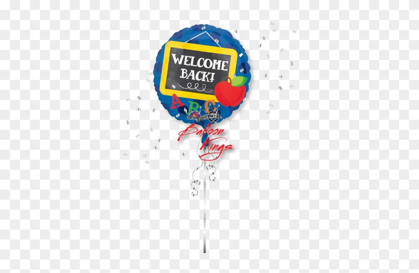 Welcome Back To School - 18" Welcome Back Chalkboard Balloon - Mylar Balloons #388488