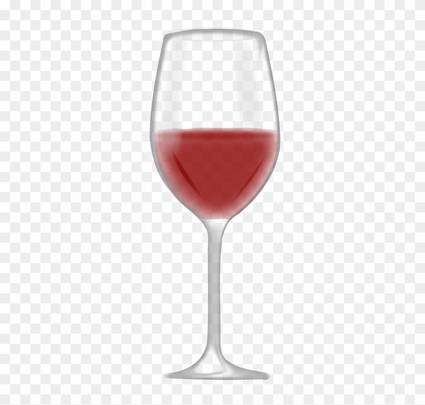 Wine Glass Graphic 11, Buy Clip Art - Custom Glass Of Red Wine Sticker #388568