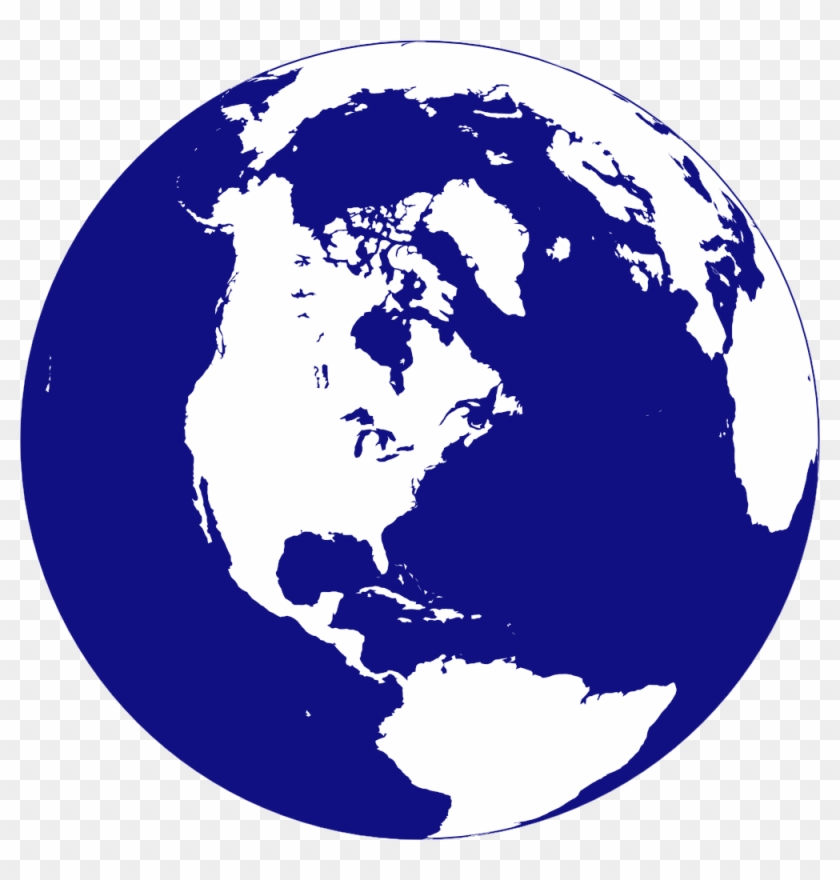 Globe Clipart 3 Clipart Kids Pedia - Northern Hemisphere Globe #388580