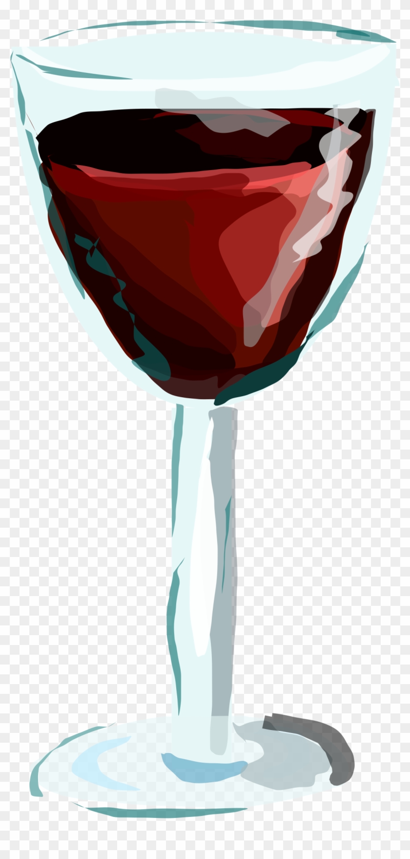 Red Wine Glass Clipart - Wine Glass Clip Art #388600
