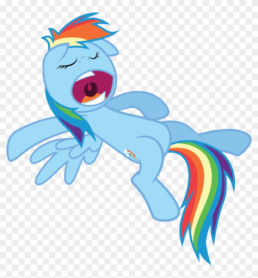Rainbow Dash My Little Pony - Mlp Rainbow Dash Sleeping #388604