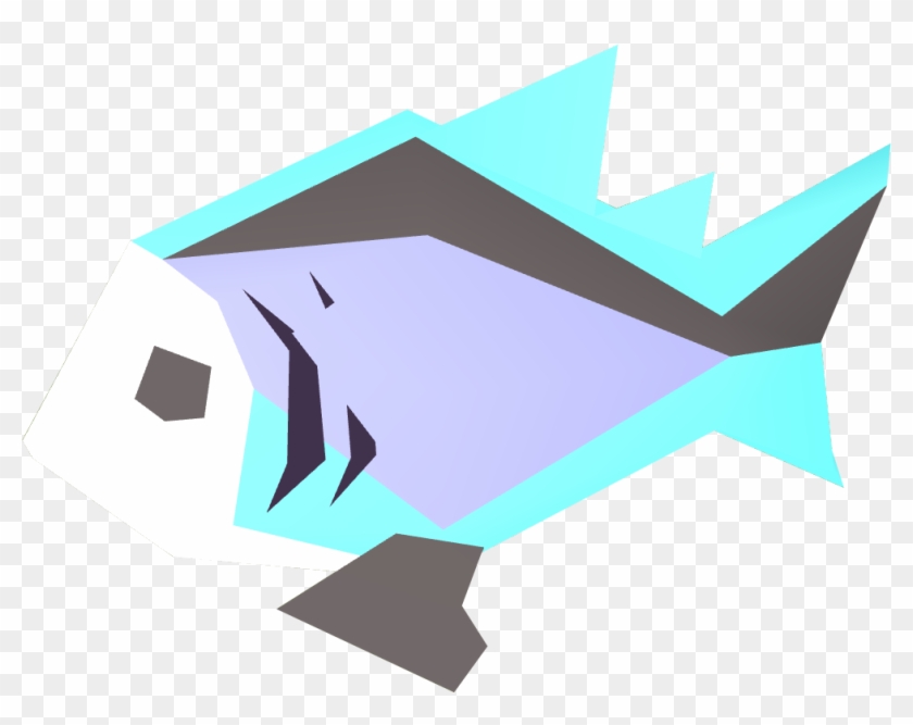 Angel Fish Clipart - Runescape Rainbow Fish #388606