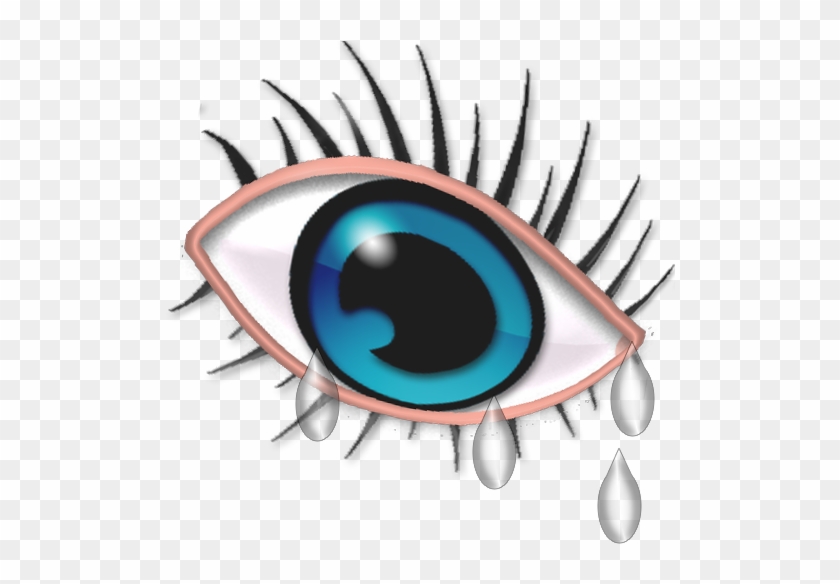 Crying Eyes Clipart - Eye Crying Png #388715