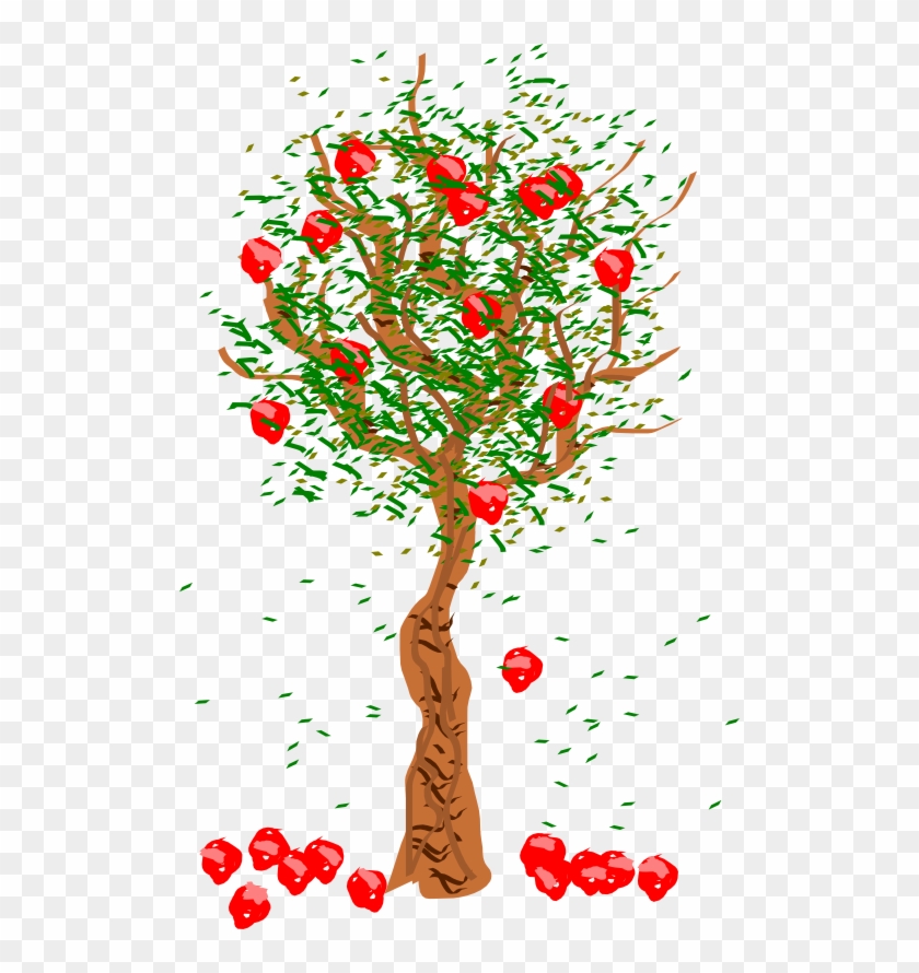 Fruits Falling From Tree #388760