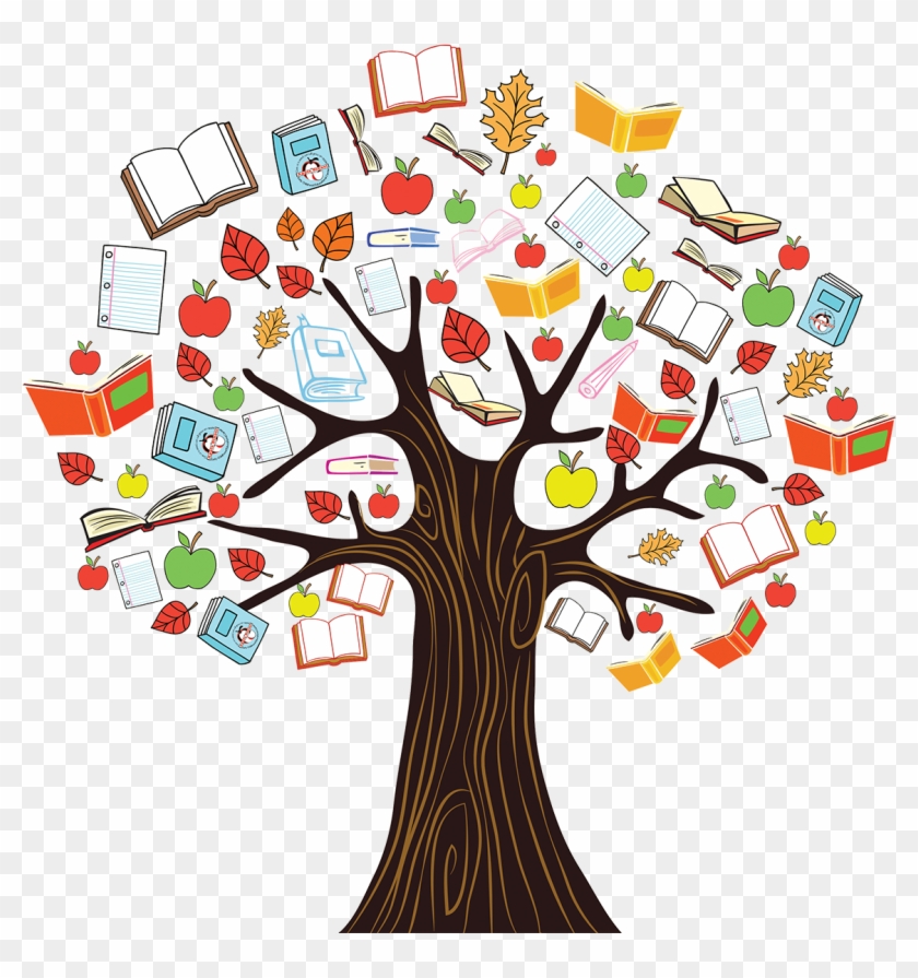 Apple School Tree - Educational Tree #388768