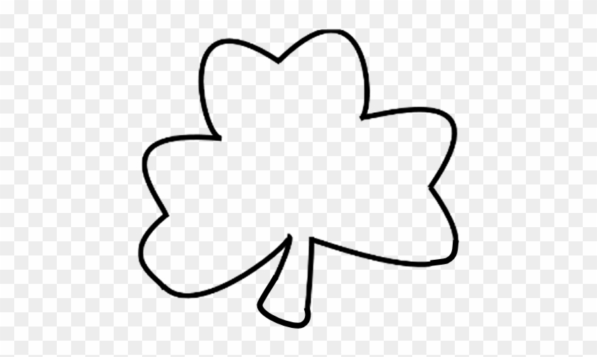 #f 81 Shamrock - Line Art #388818