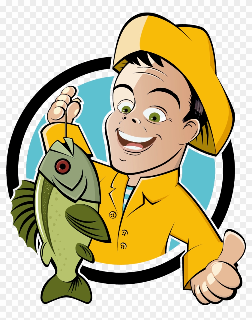 Fishing Cartoon Fisherman Clip Art - Fishing Cartoon Fisherman Clip Art #388850