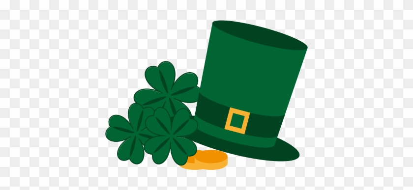 Gold, Happy, Hat, St, Saint, Patrick, Cllover Icon - Ico #388860
