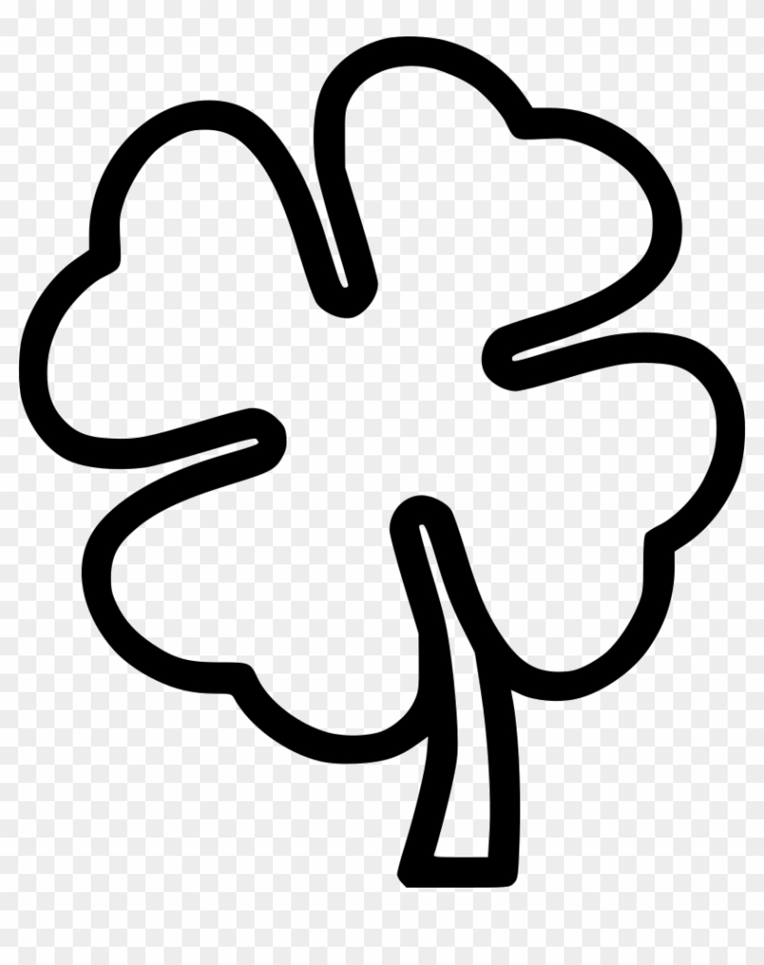 Shamrock Four Clover Leaf Comments - Shamrock Icon Png #388919