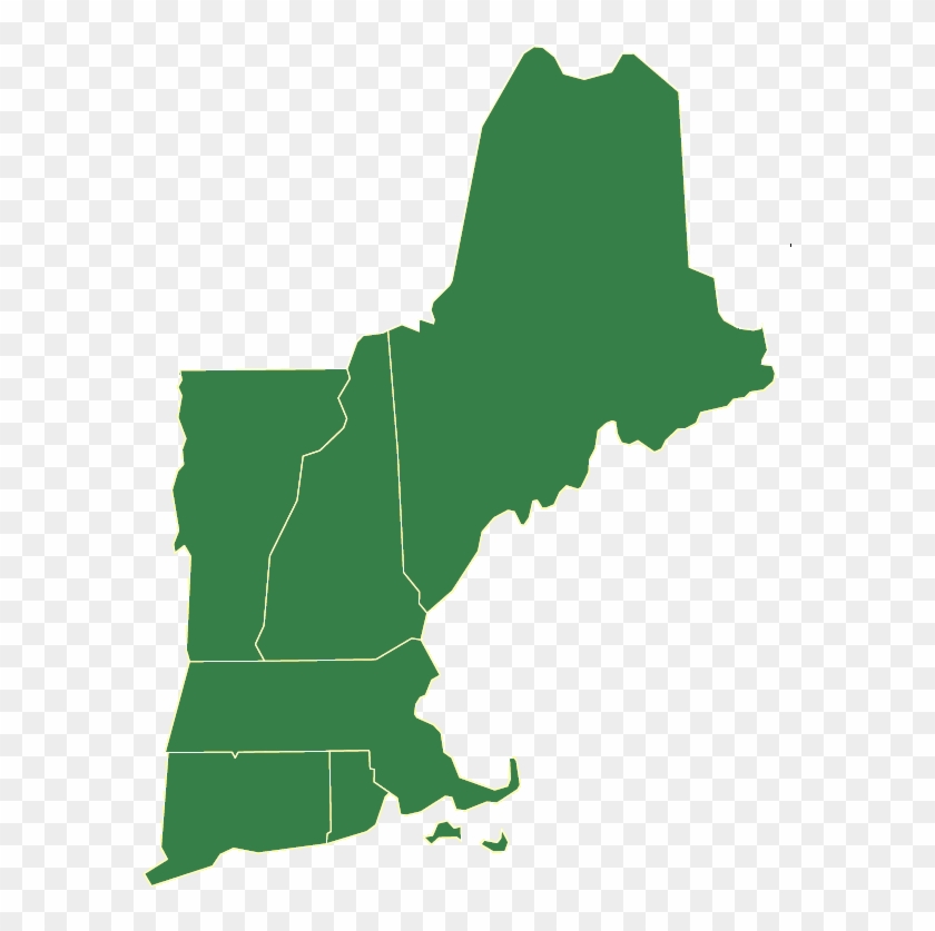 Clipart Library - New England Colonies Outline #388956