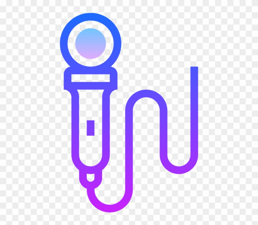 Microphone Clip Art Black And White - Clip Art #388959