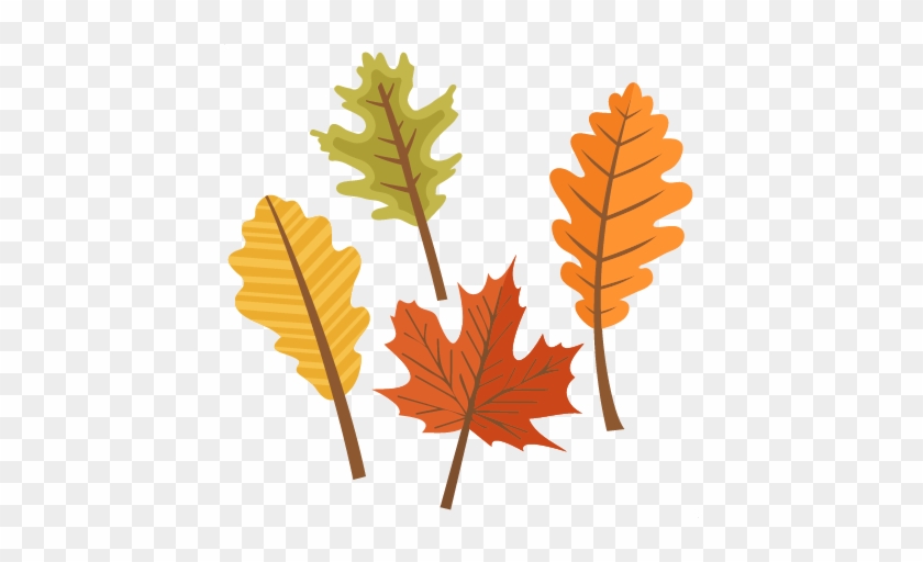 Cute Fall Leaves Clipart - Cute Fall Leaves Clipart #389000