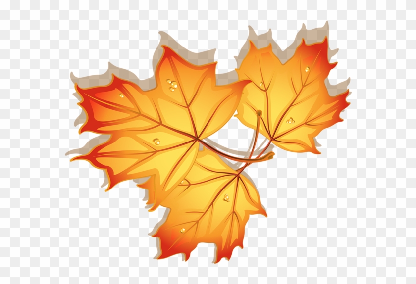 Autumn Leaves Clipart Image - Autumn Leaves Dibujo #389021