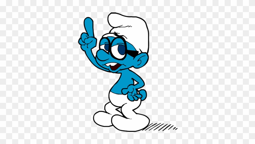 Be Found On This Brainy Smurf Picture Clipart Featuring - ทัก เขา ทุก วัน #389044