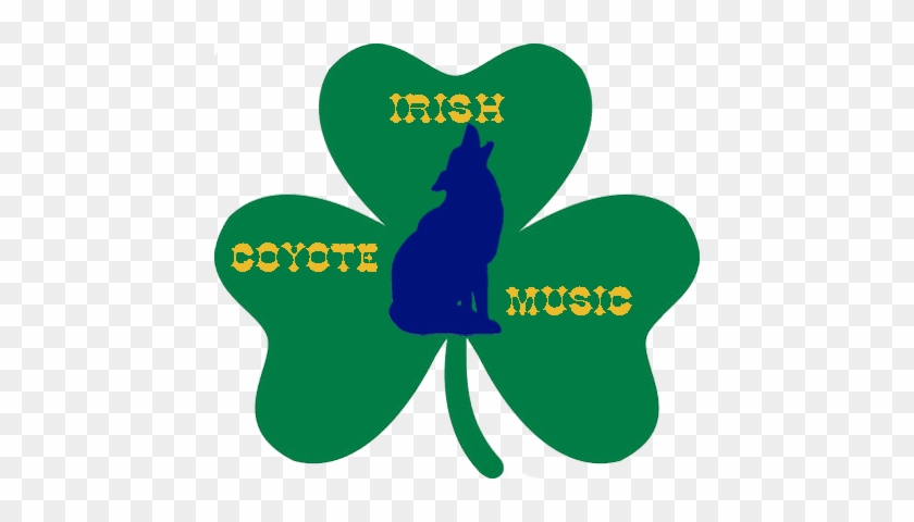 Irish Coyote Music, Celtic Cowboy Songs, Poems, Stories - Shamrock Vector #389070