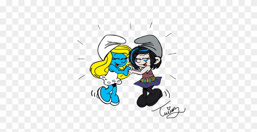 Http - //th01 - Deviantart - And Smurfette By Smurflove25-d6dhr80 - Smurfette #389103