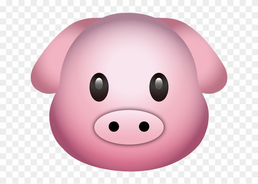 Pig Emoji - Pig Emoji Png #389189