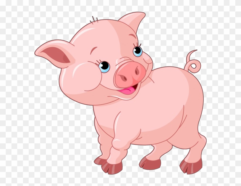 Pfunny Pigs Clip Art Ciij - Pig Clipart Png #389190