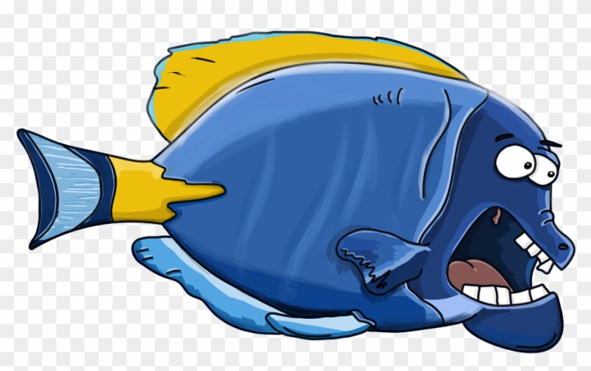 Blue Fish Cliparts 17, Buy Clip Art - Fish #389232